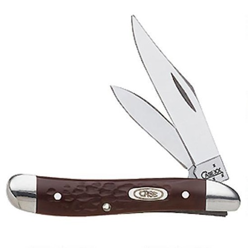 CASE KNIVES Brown Synthetic Peanut (6220 SS) for sale at KYGUNCO.