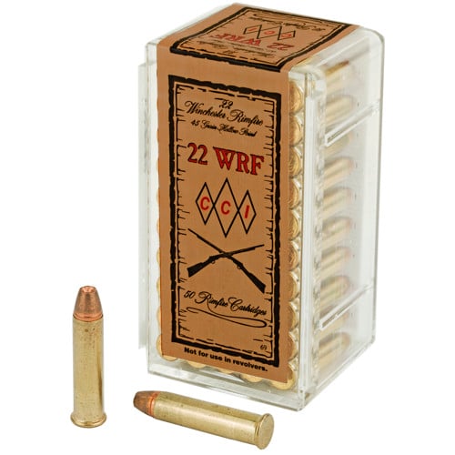 CCI High-Speed 22 WRF 45gr Jacketed Hollow Point Ammunition | 50 Rounds for sale at KYGUNCO.