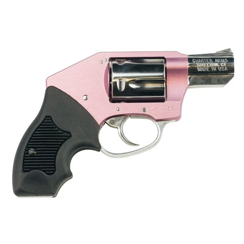 CHARTER ARMS Chic Lady 38 Special 2" 5rd Revolver - Pink / Hight Polish Stainless for sale at KYGUNCO.