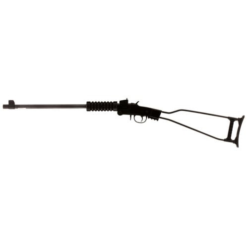 CHIAPPA FIREARMS Little Badger .17 HMR 16.5" Single Shot Rifle w/ Threaded Barrel - Black / Folding for sale at KYGUNCO.