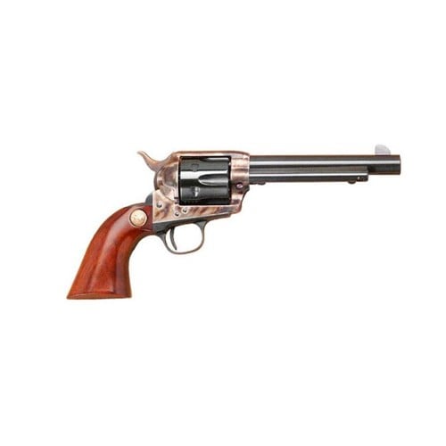 CIMARRON MODEL P (Pre-War Series 1896-1940) 45LC 5.5" 6rd Revolver - Case Hardened / Blued for sale at KYGUNCO.