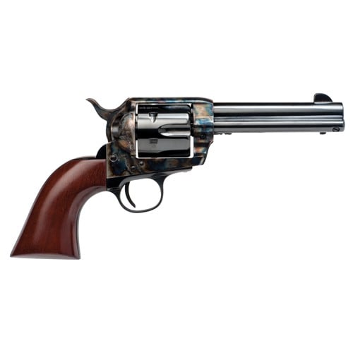 CIMARRON Frontier 357 Mag 4.75" 6rd Revolver - Case Hardened | Walnut for sale at KYGUNCO.