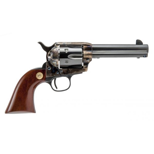 CIMARRON Model P 357 Mag / 38 Special 4.75" 6rd Revolver - Case Hardened | Walnut for sale at KYGUNCO.