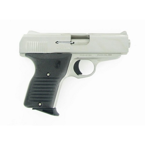 COBRA PISTOL 380 7rd STS STN FNSH BL for sale at KYGUNCO.