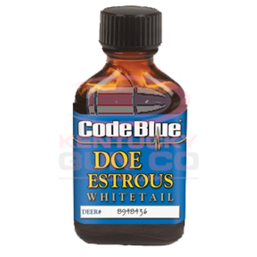 CODE BLUE DOE ESTROUS WHITETAIL 1 OZ for sale at KYGUNCO.