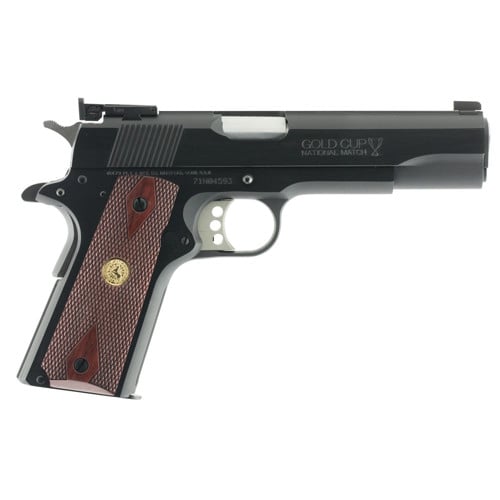 COLT 1911 Gold Cup National Match 45 ACP 5" 8rd Pistol - Walnut for sale at KYGUNCO.
