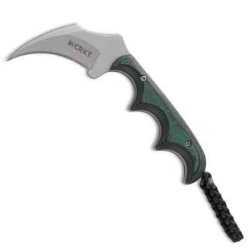 CRKT Keramin Kerambit Plain Edge Bead Blasted 2.31" for sale at KYGUNCO.