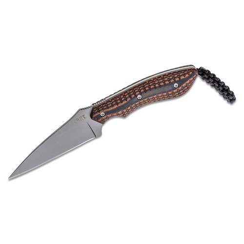 CRKT 2388 Folts S.P.E.W. Small Pocket Knife 3" Wharncliffe Fixed Blade w/ Sheath - G10 Handles for sale at KYGUNCO.