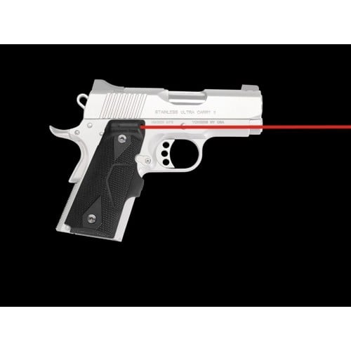 CRIMSON TRACE Lasergrips fits 1911 Compact Red Laser for sale at KYGUNCO.