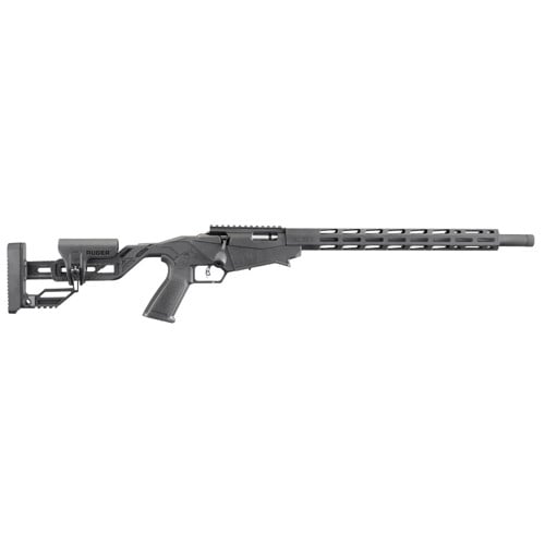 RUGER Precision Rimfire 22LR 18" 10rd Bolt Rifle w/ Threaded Barrel - M-LOK - Black for sale at KYGUNCO.
