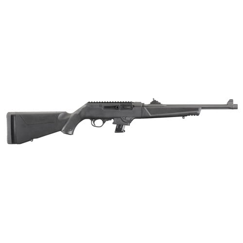 RUGER PC Carbine Takedown 9mm 16.12" 10rd Semi-Auto Rifle w/ Fluted Barrel - Black for sale at KYGUNCO.