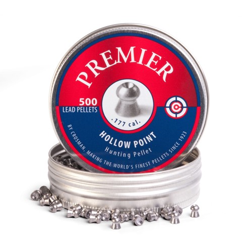 CROSMAN Premier Hollow Point Pellet .177 Cal 7.9 Gr 500 Ct for sale at KYGUNCO.