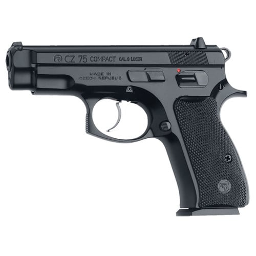 CZ-USA 75 D PCR Compact 9mm 3.75" 10rd Pistol - Black for sale at KYGUNCO.