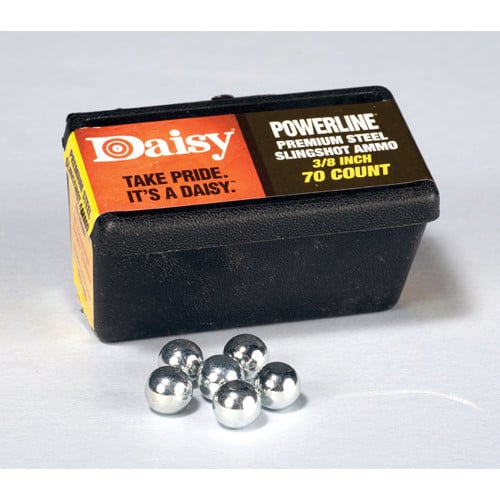 DAISY AIRGUNS 3/8" Steel Slingshot Ammo for sale at KYGUNCO.