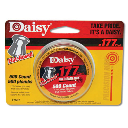 DAISY AIRGUNS 177 Cal Flat Pellets-500 Tin for sale at KYGUNCO.