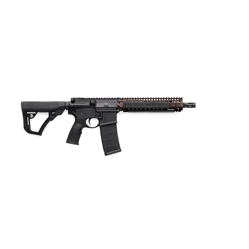 DANIEL DEFENSE MK18 5.56 NATO 10.3" 30rd Factor Short Barrel Rifle - FDE / Black for sale at KYGUNCO.
