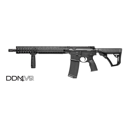 DANIEL DEFENSE DDM4 V9 Carbine 5.56 NATO 16" 30rd Semi-Auto AR15 Rifle - Black for sale at KYGUNCO.