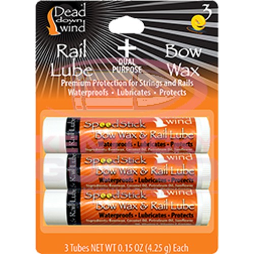 DEAD DOWN WIND BOW WAX / RAIL LUBE -3 PACK for sale at KYGUNCO.