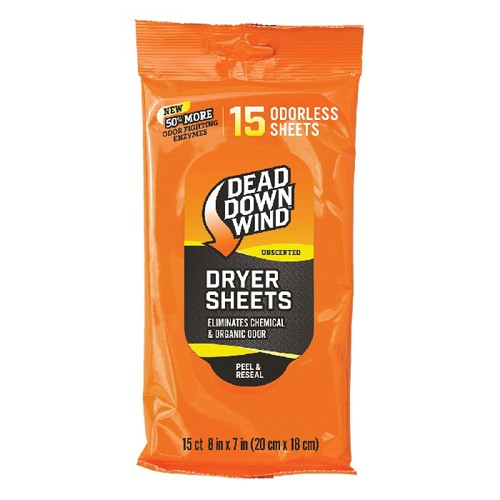 DEAD DOWN WIND Dryer Sheets for sale at KYGUNCO.