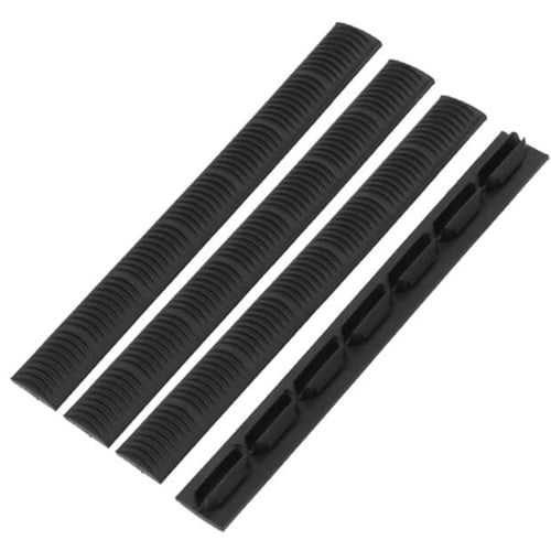ERGO KEYMOD 7-SLOT WEDGELOK® RAIL COVERS – 4 PACK | BLACK for sale at KYGUNCO.