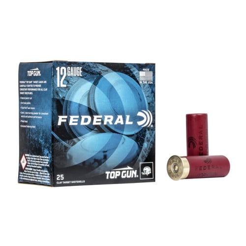 FEDERAL AMMO 12Ga Top Gun 2-3/4" 2-3/4DE 1-1/8oz 7.5 25rd for sale at KYGUNCO.