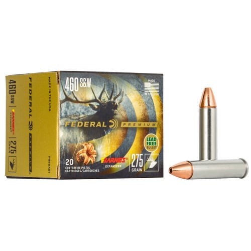 FEDERAL AMMO Premium 460 S&W Mag 275gr Barnes Expander BRX Ammunition | 20 Rounds for sale at KYGUNCO.