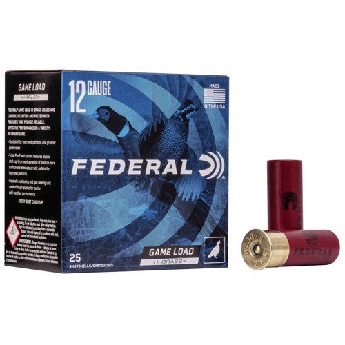 FEDERAL AMMO Game Load 12 Gauge 2.75" 1-1/4oz #5 Shotgun Ammunition | 25 Rounds for sale at KYGUNCO.