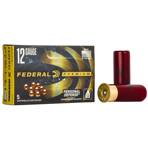 FEDERAL AMMO 12Ga 2-3/4" 9 Pellets-00 Buck w/Flitecontrol 5rd for sale at KYGUNCO.