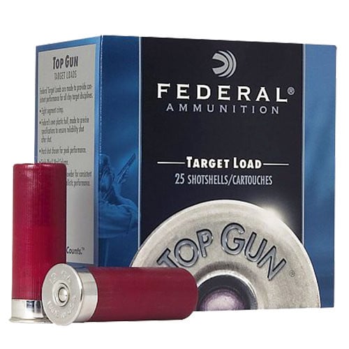 FEDERAL AMMO Top Gun 12 Gauge 2.75" 1 oz #8 Shotgun Ammunition | 25 Rounds for sale at KYGUNCO.