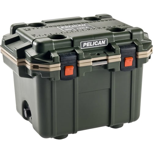 PELICAN Elite Cooler 30Qt OD/Tan for sale at KYGUNCO.