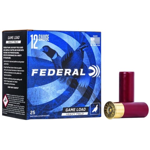 FEDERAL AMMO 12Ga 2-3/4" 3-1/4DE 1-1/4oz 6 25rdGame-Shok for sale at KYGUNCO.