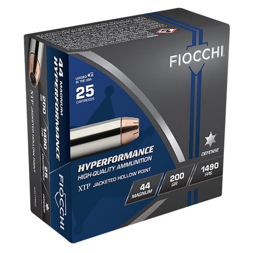 FIOCCHI 44 Rem Mag XTPHP 1490FPS 200Gr for sale at KYGUNCO.
