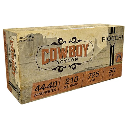 FIOCCHI 44-40 LRNFP 725FPS 210Gr 50rd for sale at KYGUNCO.