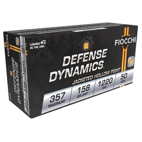 FIOCCHI 357 Mag JHP 1220FPS 158Gr 50rd for sale at KYGUNCO.