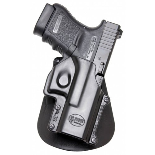 Fobus HKCH Paddle Holster For H&K USP Compact 9mm - Right Hand, Polymer, Made In Israel