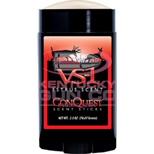 CONQUEST SCENTS VS-1 Estrus Whitetail Stick 2.5 oz for sale at KYGUNCO.
