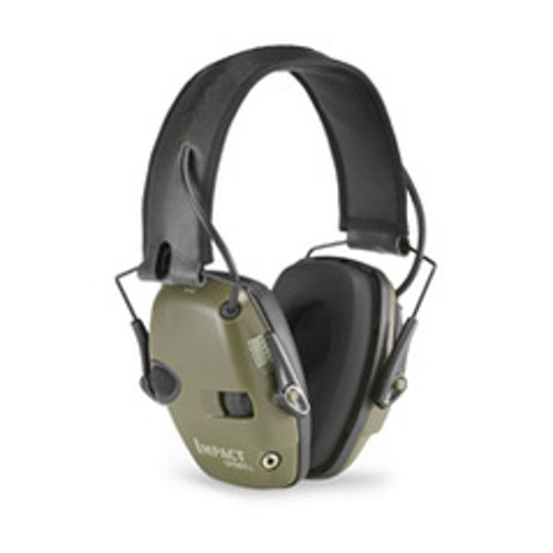 HOWARD LEIGHT Impact Sport OD Green Electronic Earmuff for sale at KYGUNCO.