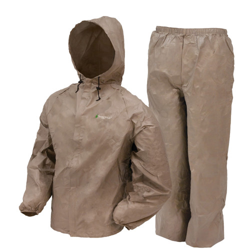FROGG TOGGS Ultra Lite2 Packable Rain Suit Khaki for sale at KYGUNCO.