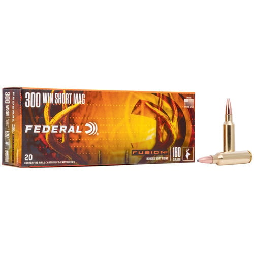 FUSION AMMO 300 WSM 180Gr Bonded Soft Point 20rd for sale at KYGUNCO.