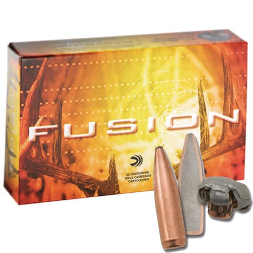 FUSION AMMO 308 WIN 180gr Bonded Soft Point Brass Ammunition | 20 Rounds for sale at KYGUNCO.