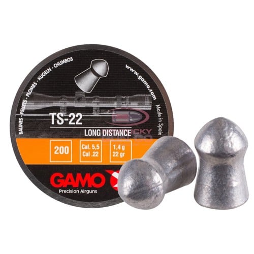 GAMO TS-22 Pellets 22 Cal Tins of 200 for sale at KYGUNCO.