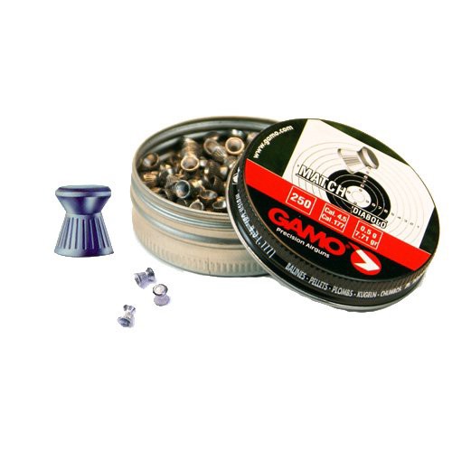 GAMO Match Pellets (Flat Nose) 177 Cal Tins of 250 for sale at KYGUNCO.