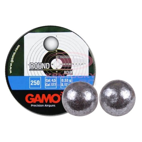 GAMO Roundball Pellets (Bb's) 177 Cal Tins of 250 for sale at KYGUNCO.