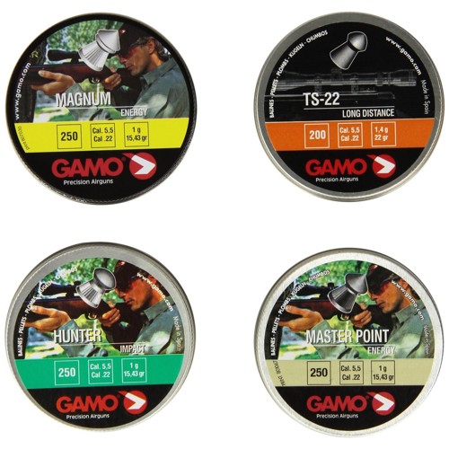 GAMO COMBO PACK AST PELLETS22CAL TS-22, Ht,Mag,MstPt for sale at KYGUNCO.