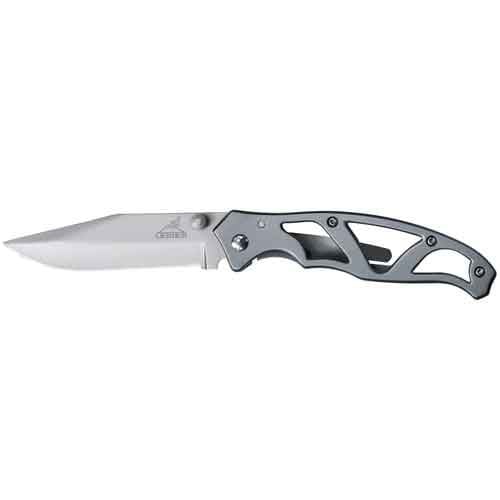 GERBER KNIVES Paraframe I - Ti-Grey, Serrated for sale at KYGUNCO.
