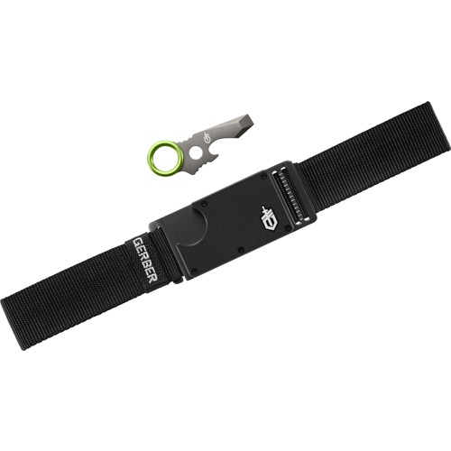 GERBER KNIVES GDC 52" Belt Tool w/ 3.3" Multi-Tool - Black for sale at KYGUNCO.
