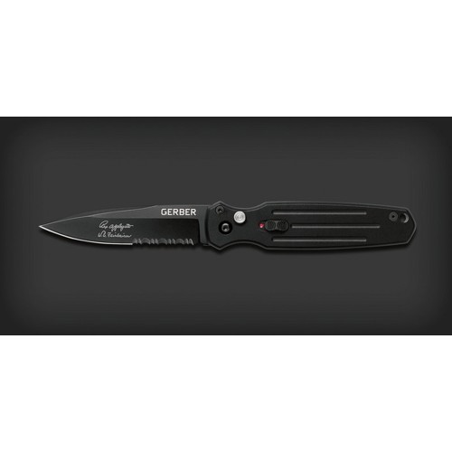 GERBER KNIVES Mini Covert Auto, Serrated Edge for sale at KYGUNCO.