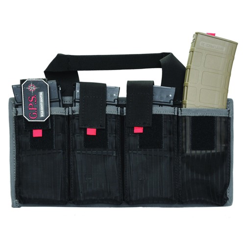 GPS AR Magazine Tote holds 8 Magazines - Black for sale at KYGUNCO.