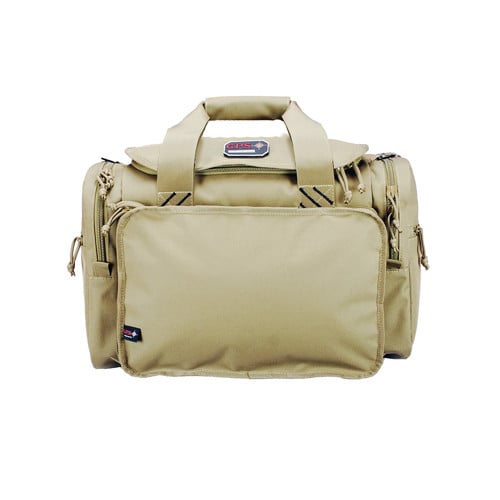 GPS Large Range Bag w/Lift Ports/4 Ammo Dump Cups Tan for sale at KYGUNCO.