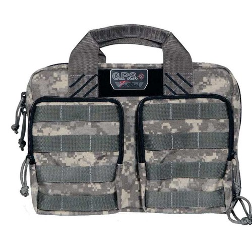 GPS Tactical Quad + 2 Pistol Range Bag Fall Digital for sale at KYGUNCO.